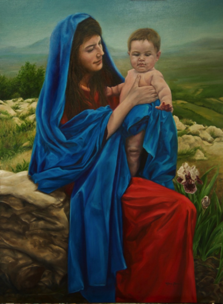 Madonna and Child
36” x 48”
oil on canvas